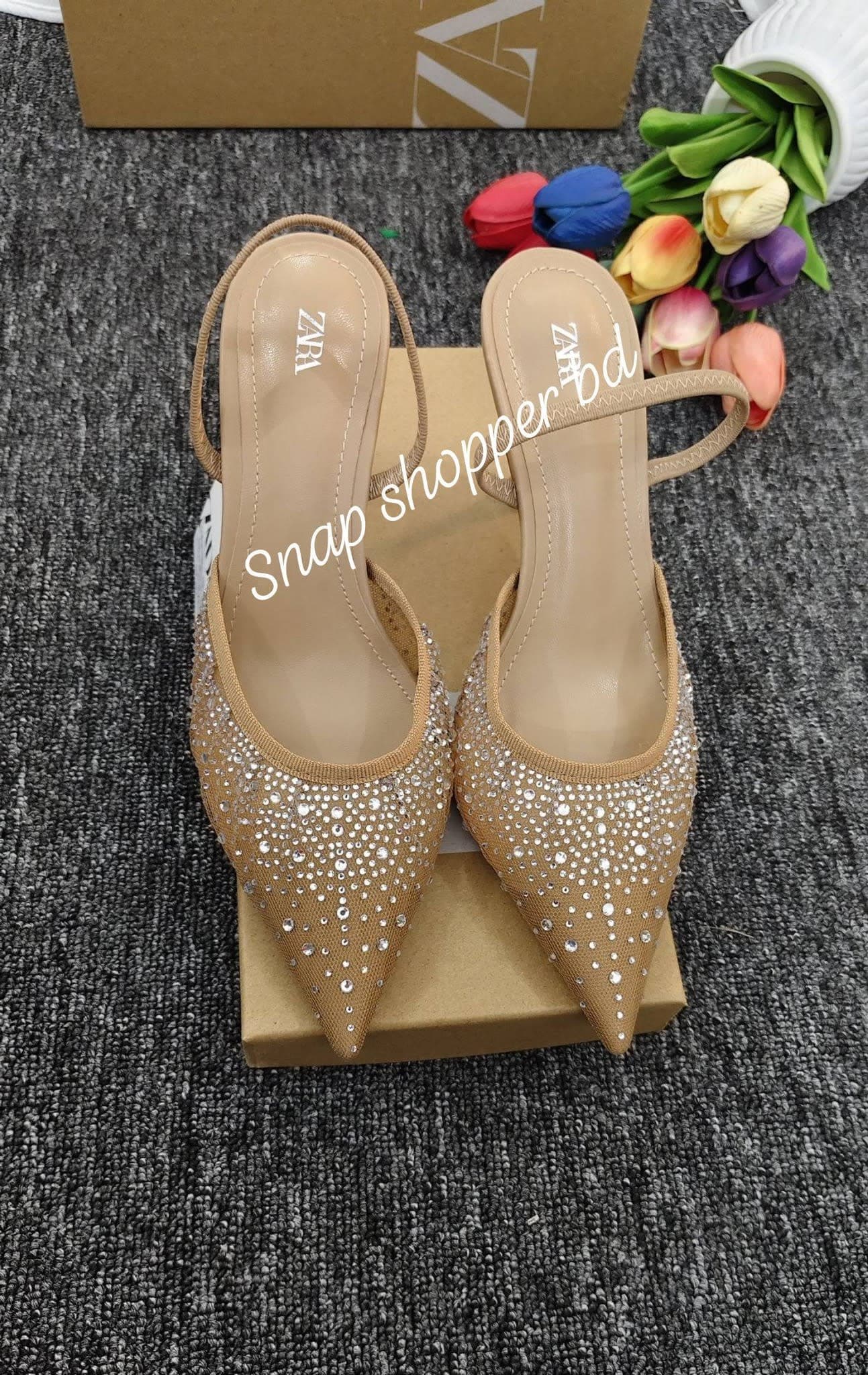 Zara Nude Heel